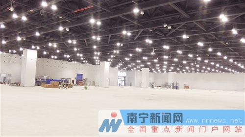 會(huì)展中心改擴(kuò)建場(chǎng)館裝修收尾 B、C塊場(chǎng)館８月啟用