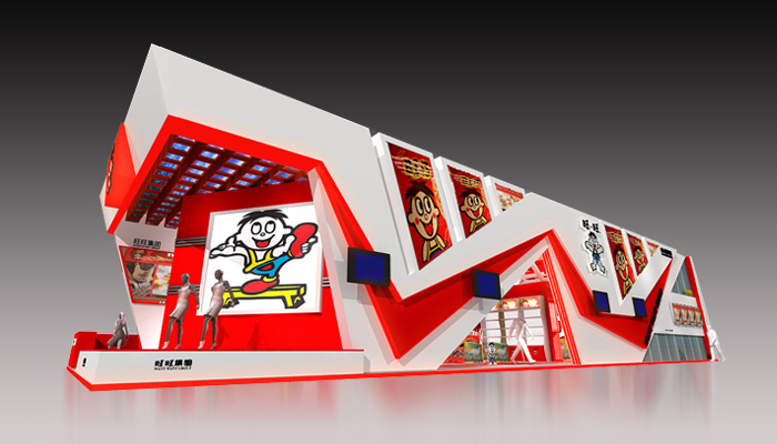 大型展臺設(shè)計(jì)應(yīng)考量制作搭建的可行性(圖1)
